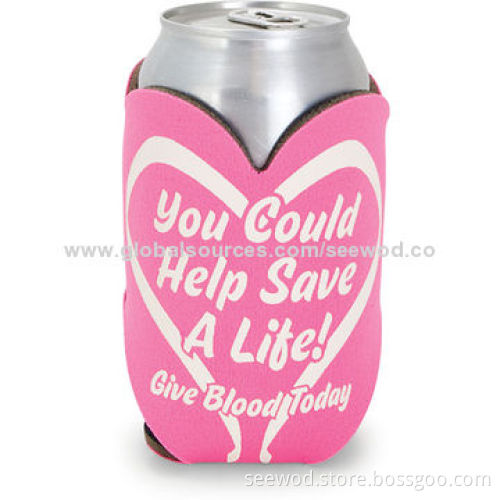 Promotional Love-shaped Cooler Can
